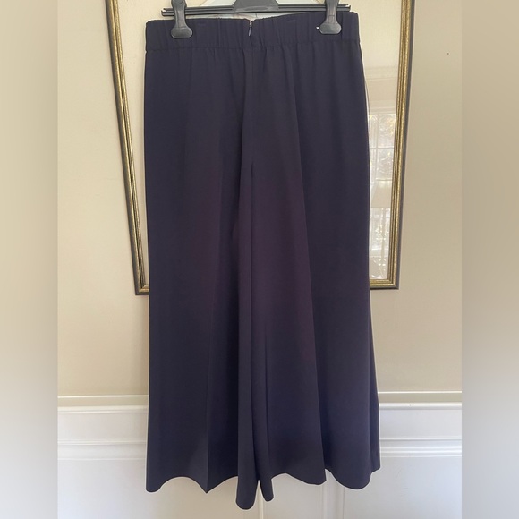 St.John High Waist Wide Leg Cropped Pants - Picture 3 of 13
